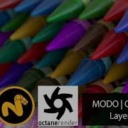 MODO Octane 2019 Layered Material