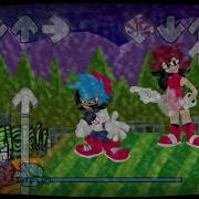 Friday Night Funkin VS Sonic EXE RETURN OF THE DEAD V2 Round A Bout SDCB Hard