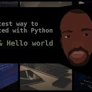 Hello World Using Python And Thonny