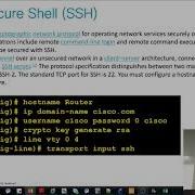 6 1 B Telnet SSH HTTP Part 1 CCNP