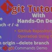 Git Tutorial Part 8 GitHub Operation Git Clone Git Pull Git Push More