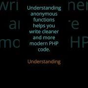 Anonymous Functions