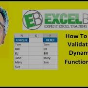 How To Use Data Validation With Dynamic Array Functions In Excel