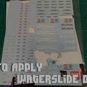 How To Apply WaterSlide Decals Shorts