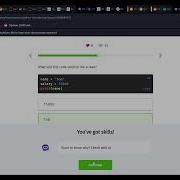 09 Module 1 Quiz Introduction To Python Sololearn