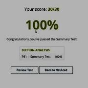 Python Essentials 1 SUMMARY TEST 100 Part 1 Summary Test CISCO