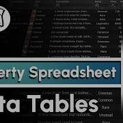 Property Spreadsheet Update 1 1 Unreal Engine 5