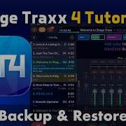 Резервное копирование и восстановление в Stage Traxx 4 Урок 17