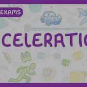 GCSE Physics Acceleration Rate Of Change In Velocity Equations 2026 27 Exams