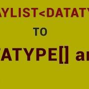 Convert An Arraylist To Array In Java With Example