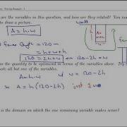 Unit 7 4 Optimization Fencing Example MATH 121