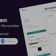 Build A QR Code Generator App Using HTML CSS JavaScript