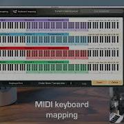 Organteq 2 Tutorial MIDI Action Keyboard Mappings
