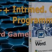 Программирование игр на C для среднего уровня DirectX Словесная игра Учебник 9