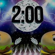Обратный отсчёт Funky Fuse от Burger Disco Man Таймер на 2 минуты