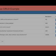 CRUD In Php Using AJAX