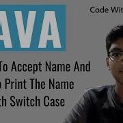 Program To Accept Name And Gender To Print The Name Prefix With Switch Case Java Tutorial