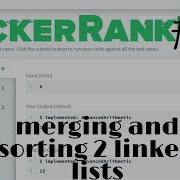 Merging And Sorting 2 Linked Lists HackerRank 8 GamingMech