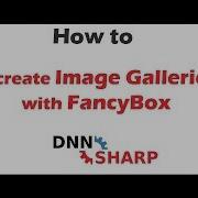 Create An Image Video Gallery With FancyBox On Your DNN Website