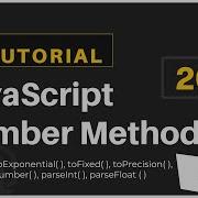20 JavaScript Bangla Tutorial JavaScript Number Methods