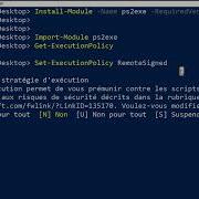 PowerShell To EXE Convert PowerShell Scripts To Executables With Ps2exe
