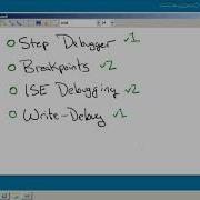 PowerShell Debugging And Breakpoints