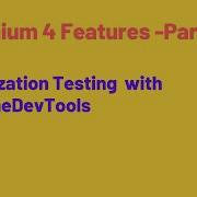 4 Localization Testing With Selenium 4 Using ChromeDevTools Protocols