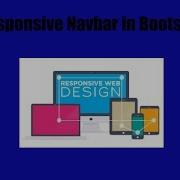 Bootstrap 3 Create Responsive Navbar Using Bootstrap