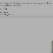 Python Algorithm Remove Duplicates From An Unsorted Array GeeksforGeeks