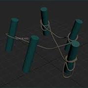 TyFlow Rope Ties Autodesk 3dsmax