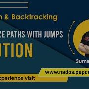 Print Maze Paths With Jumps Solution Recursion Data Structures And Algorithms In JAVA