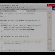 YASH SOFTECH Create A Started SERVICE In ANDROID