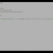 How To Create An Age Calculator In Python 3 8 2