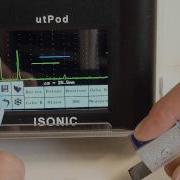ISONIC UtPod 2 Point Calibration Angle Beam Probe