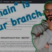 GitHub How To Rename Your Default Master Branch To Main From The Web Page OpenSource DevRel