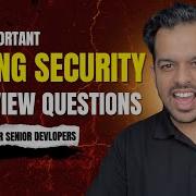 Опыт работы 3 8 лет Успешно ответьте на эти вопросы по Spring Security и OAuth2