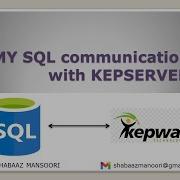 KepServer V5 Communication With MySQL Table Via ODBC Simautomation