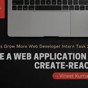 LGM Task 2 Web Developer Intern Lets Grow More October Internship 2021 Vineet Kumar Singh