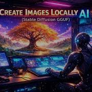 Create Images Locally With AI Stable Diffusion GGUF On Linux