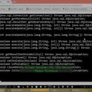 Advance Java DB3 ExecuteUpdate ConStatement