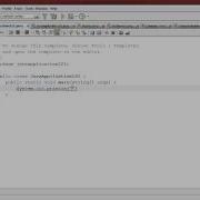 Java Tutorial 1 Welcome