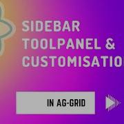 React Ag Grid Tutorial Dynamic Column Visibility Hide Show Using Sidebar Codenemy Tutorial