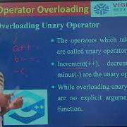 Overloading Unary Operator 3 2