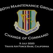 60th Maintenance Group Change Of Command 2020