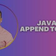 123 Java Append To File Add Text Without Overwriting FileWriter BufferedWriter