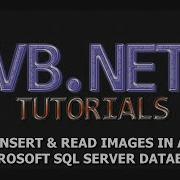 VB NET SQL Tutorial Insert Images Into A SQL Server Database And Read Visual Basic NET Full