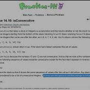 Java Practice It Exercise 14 10 IsConsecutive Collections Stacks And Queues Stacks Queues
