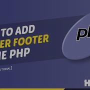 How To Add Header And Footer In Php 2024 Skill Wave