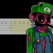 FNF Mario S Madness OST I Hate You Easy Guitar Tabs Tutorial