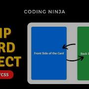 Учебное пособие по эффекту переворачивающейся карты HTML и CSS Интерактивная анимация карты C